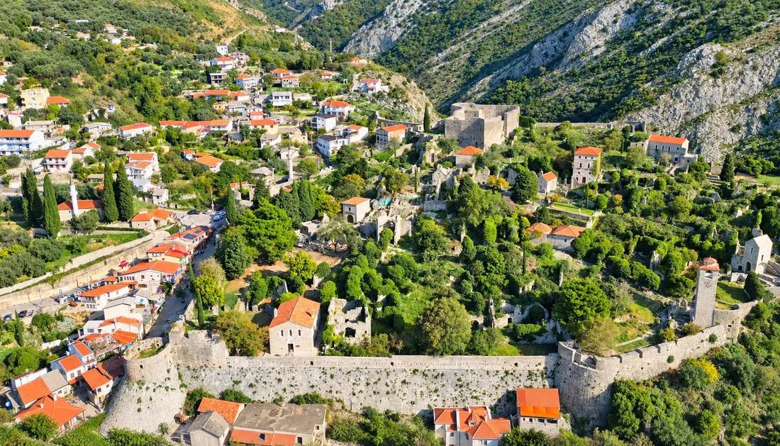 Stari Bar odozgo